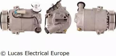 Lucas Electrical ACP522 - Компрессор кондиционера autodnr.net