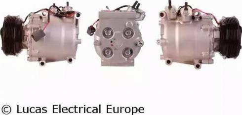 Lucas Electrical ACP525 - Компресор, кондиціонер autocars.com.ua