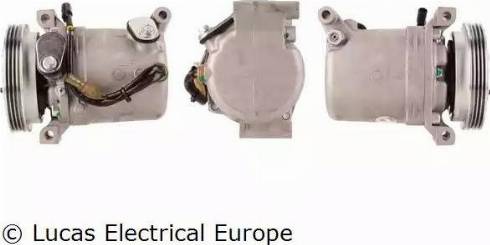 Lucas Electrical ACP526 - Компресор, кондиціонер autocars.com.ua