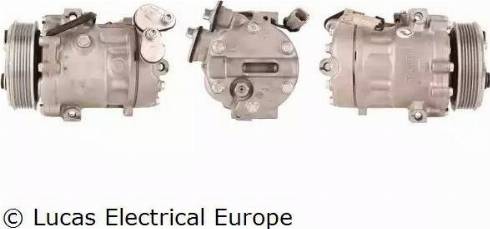 Lucas Electrical ACP527 - Компресор, кондиціонер autocars.com.ua