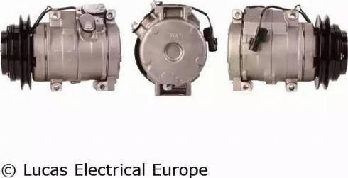 Lucas Electrical ACP533 - Компрессор кондиционера avtokuzovplus.com.ua