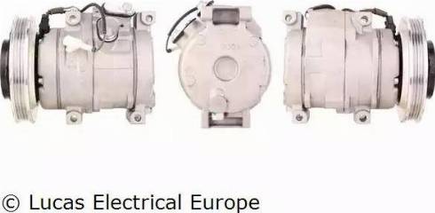 Lucas Electrical ACP535 - Компресор, кондиціонер autocars.com.ua