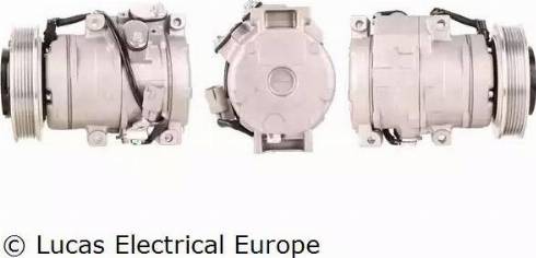 Lucas Electrical ACP538 - Компресор, кондиціонер autocars.com.ua