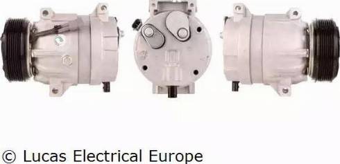 Lucas Electrical ACP553 - Компресор, кондиціонер autocars.com.ua