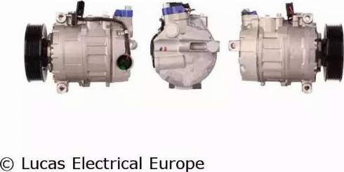 Lucas Electrical ACP568 - Компресор, кондиціонер autocars.com.ua