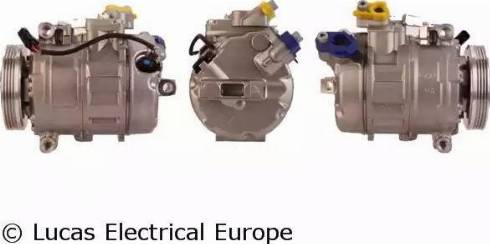 Lucas Electrical ACP571 - Компресор, кондиціонер autocars.com.ua