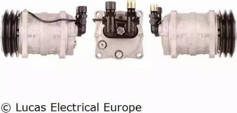 Lucas Electrical ACP573 - Компресор, кондиціонер autocars.com.ua