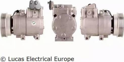 Lucas Electrical ACP579 - Компрессор кондиционера avtokuzovplus.com.ua