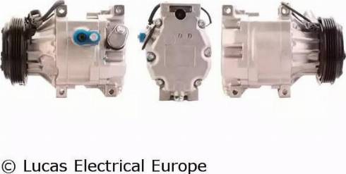 Lucas Electrical ACP588 - Компресор, кондиціонер autocars.com.ua