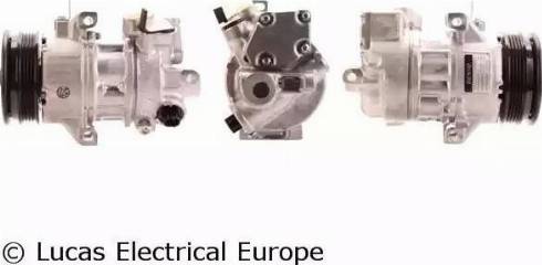 Lucas Electrical ACP597 - Компрессор кондиционера autodnr.net