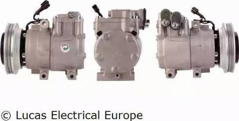 Lucas Electrical ACP601 - Компресор, кондиціонер autocars.com.ua