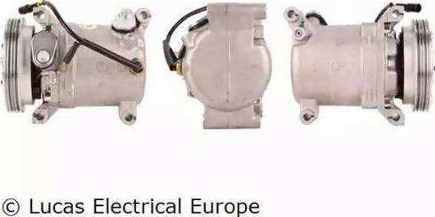 Lucas Electrical ACP618 - Компрессор кондиционера avtokuzovplus.com.ua