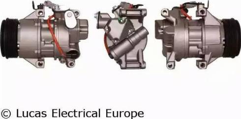 Lucas Electrical ACP621 - Компресор, кондиціонер autocars.com.ua