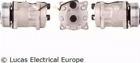 Lucas Electrical ACP623 - Компресор, кондиціонер autocars.com.ua