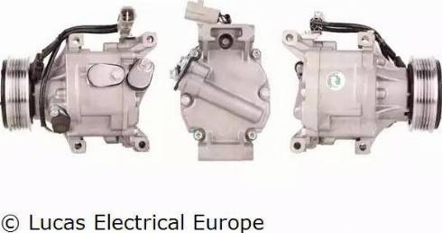 Lucas Electrical ACP624 - Компресор, кондиціонер autocars.com.ua