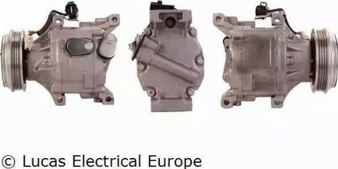 Lucas Electrical ACP626 - Компресор, кондиціонер autocars.com.ua