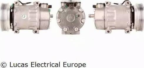 Lucas Electrical ACP663 - Компресор, кондиціонер autocars.com.ua