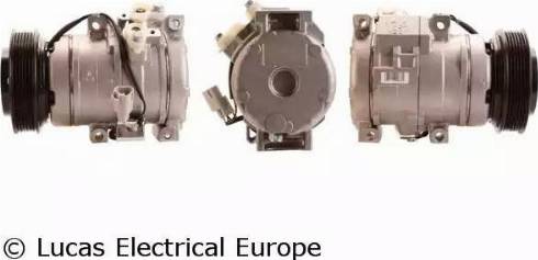 Lucas Electrical ACP664 - Компресор, кондиціонер autocars.com.ua