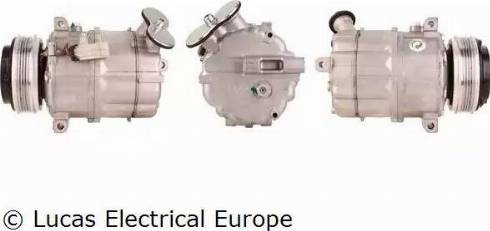 Lucas Electrical ACP667 - Компресор, кондиціонер autocars.com.ua