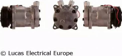 Lucas Electrical ACP673 - Компресор, кондиціонер autocars.com.ua