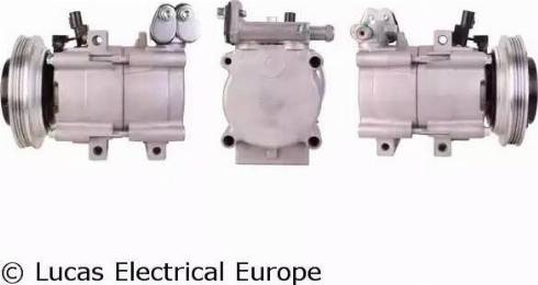 Lucas Electrical ACP676 - Компресор, кондиціонер autocars.com.ua