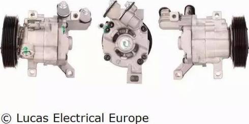 Lucas Electrical ACP681 - Компресор, кондиціонер autocars.com.ua