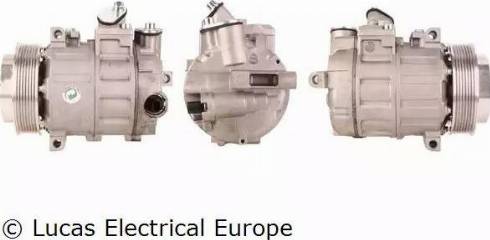 Lucas Electrical ACP684 - Компрессор кондиционера avtokuzovplus.com.ua