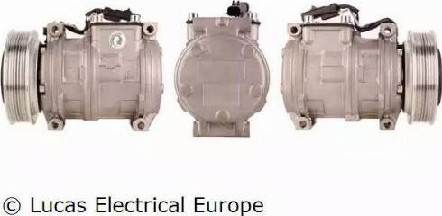 Lucas Electrical ACP686 - Компресор, кондиціонер autocars.com.ua