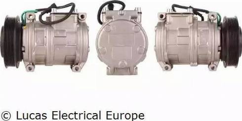 Lucas Electrical ACP689 - Компресор, кондиціонер autocars.com.ua