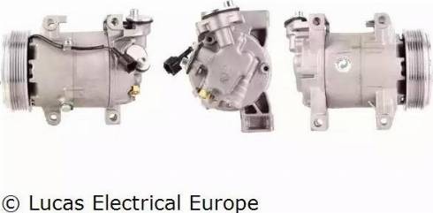 Lucas Electrical ACP701 - Компресор, кондиціонер autocars.com.ua