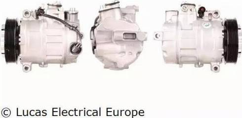 Lucas Electrical ACP704 - Компресор, кондиціонер autocars.com.ua