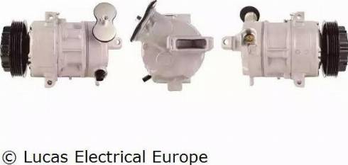 Lucas Electrical ACP725 - Компресор, кондиціонер autocars.com.ua