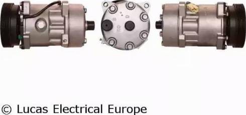 Lucas Electrical ACP739 - Компресор, кондиціонер autocars.com.ua