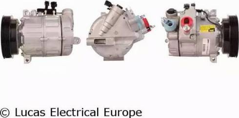 Lucas Electrical ACP743 - Компресор, кондиціонер autocars.com.ua