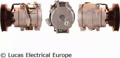 Lucas Electrical ACP746 - Компрессор кондиционера avtokuzovplus.com.ua