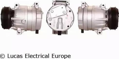 Lucas Electrical ACP754 - Компресор, кондиціонер autocars.com.ua