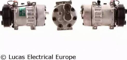 Lucas Electrical ACP766 - Компресор, кондиціонер autocars.com.ua