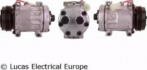 Lucas Electrical ACP767 - Компресор, кондиціонер autocars.com.ua