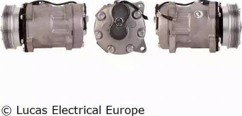 Lucas Electrical ACP770 - Компрессор кондиционера avtokuzovplus.com.ua