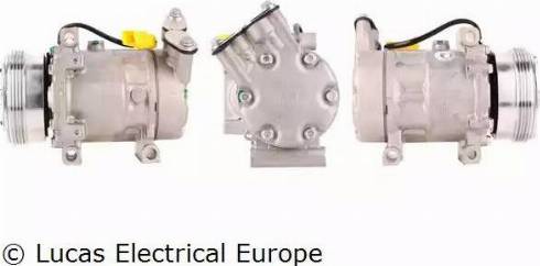 Lucas Electrical ACP778 - Компресор, кондиціонер autocars.com.ua