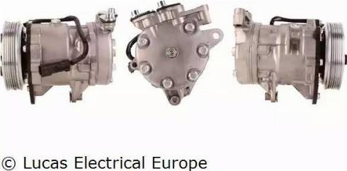 Lucas Electrical ACP784 - Компресор, кондиціонер autocars.com.ua