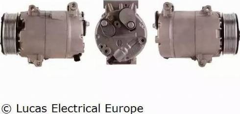 Lucas Electrical ACP794 - Компрессор кондиционера avtokuzovplus.com.ua