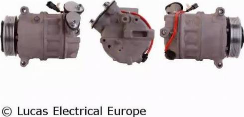 Lucas Electrical ACP798 - Компресор, кондиціонер autocars.com.ua