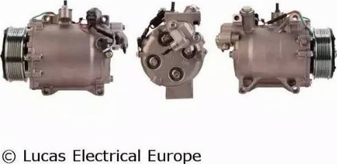 Lucas Electrical ACP816 - Компресор, кондиціонер autocars.com.ua