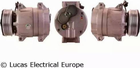 Lucas Electrical ACP819 - Компресор, кондиціонер autocars.com.ua