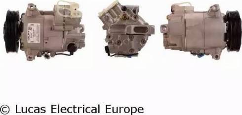 Lucas Electrical ACP823 - Компрессор кондиционера avtokuzovplus.com.ua