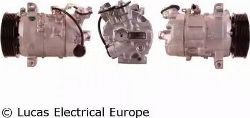 Lucas Electrical ACP829 - Компресор, кондиціонер autocars.com.ua