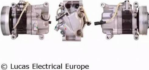 Lucas Electrical ACP835 - Компресор, кондиціонер autocars.com.ua