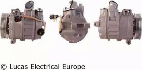 Lucas Electrical ACP837 - Компресор, кондиціонер autocars.com.ua