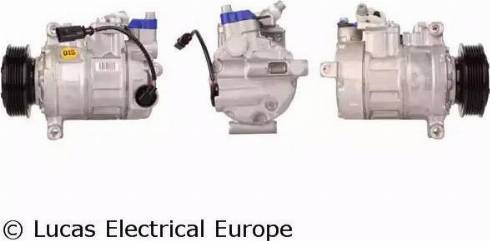 Lucas Electrical ACP838 - Компресор, кондиціонер autocars.com.ua